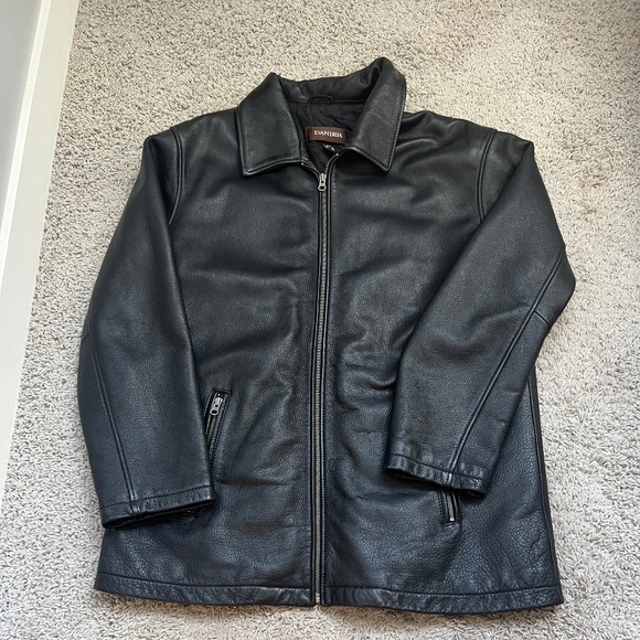 Men’s Daniel leather jacket - Style 6583 - Picture 1 of 6